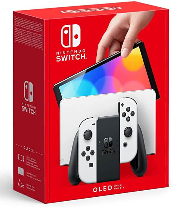 Nintendo Switch™ (OLED Model) with White Joy-Con - OLED Console