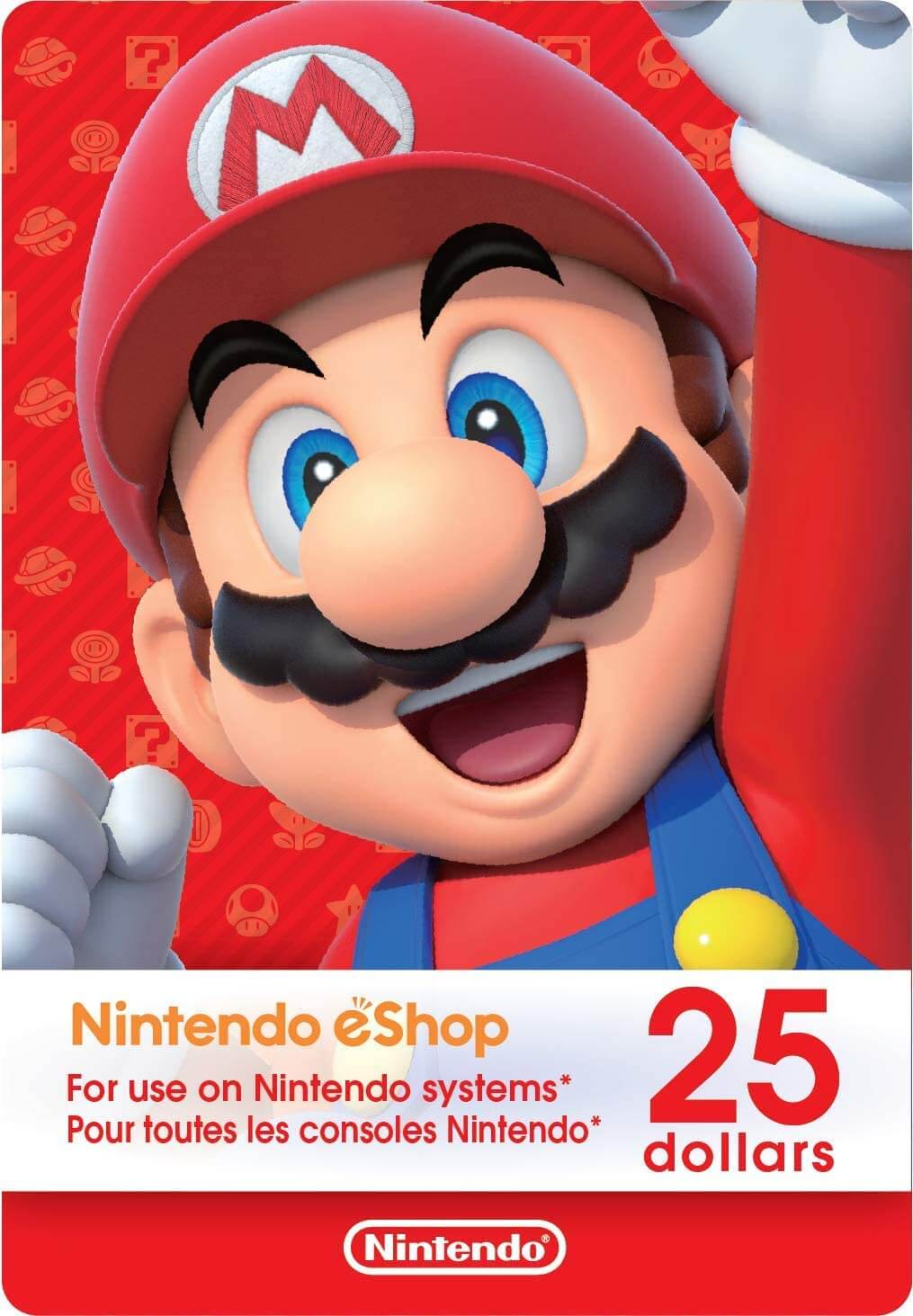 $25 Nintendo eShop Gift Card [Digital Code]