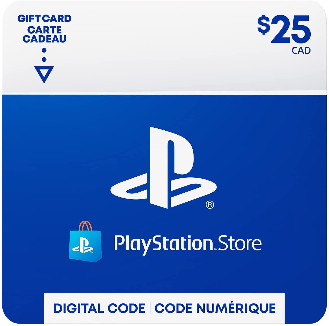 $25 PlayStation Store Gift Card - CANADA [Digital Code]