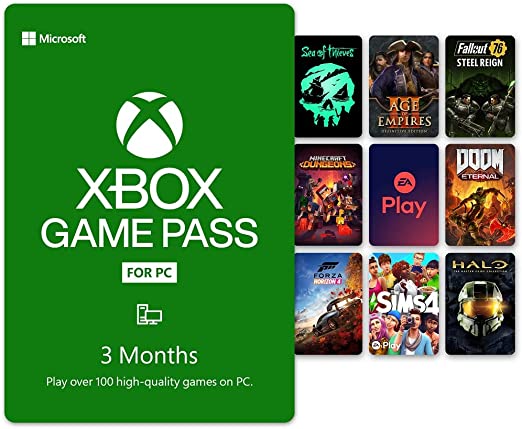 Xbox Game Pass for PC – 3-Month Membership - PC [Online Game Code]